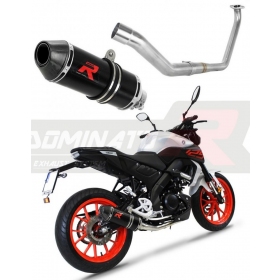 Exhaust kit Dominator HP3 BLACK YAMAHA MT 125 2020