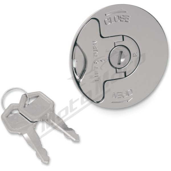 DRAG SPECIALTIES Flush-Mount Locking Gas Cap
