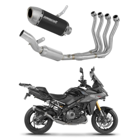 Dominator Full Exhaust System S6 BLACK EX + dB killer Suzuki GSX-S 1000 GX 2025->