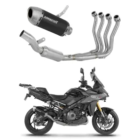Dominator Full Exhaust System S6 BLACK EX + dB killer Suzuki GSX-S 1000 GX 2025->