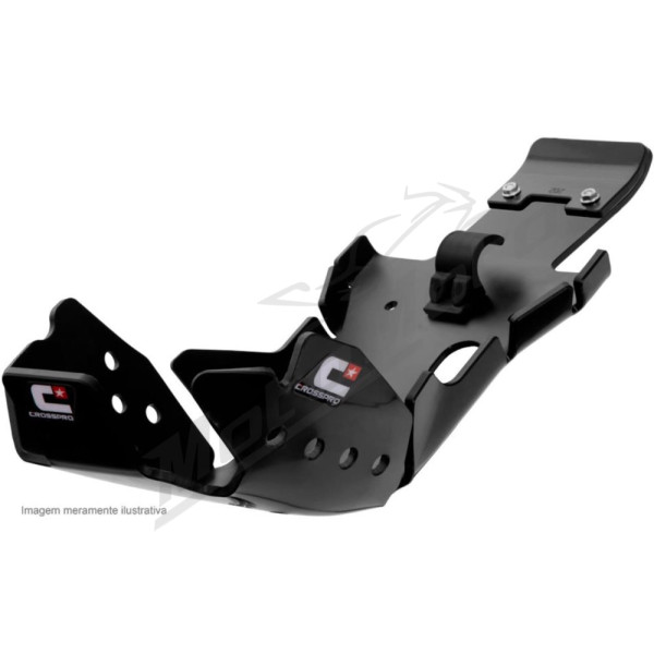 CROSSPRO Engine / swingarm cover black KTM SXF / XCF 250-350 23-25