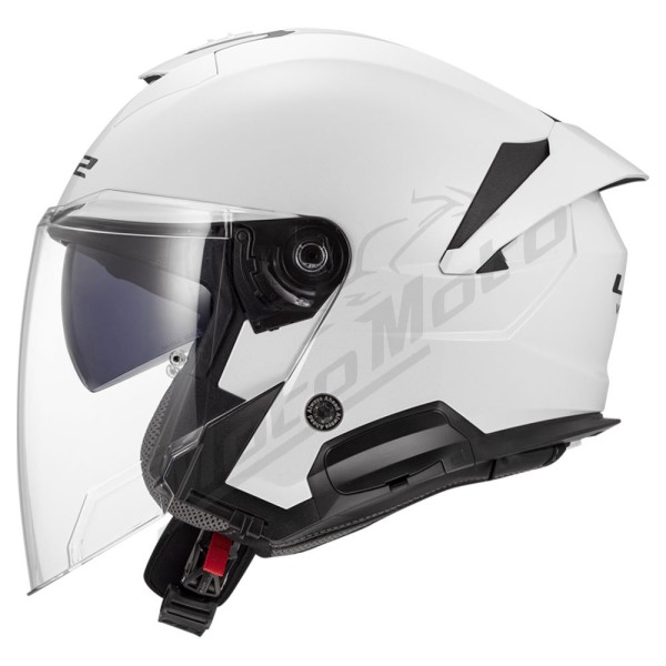 LS2 OF618 VERSO 2 SOLID helmet - White, S