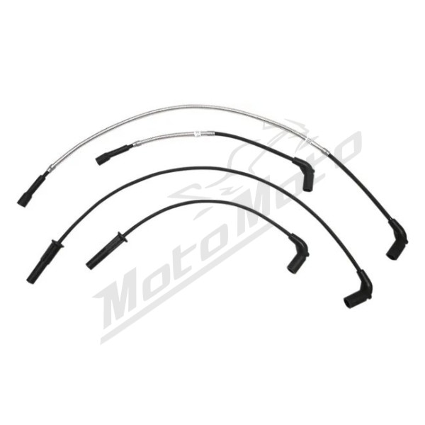 MAGNUM SHIELDING Degimo laidai poliruoto nerūdijančio plieno Harley Davidson FLHR / FLHTK / FLHTKL / FLTRXS / FLTRXSTSE 1750/1977 17-24