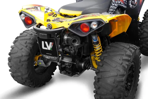 LEOVINCE One Evo Muffler stainless steel Can Am Renegade 1000 12-26