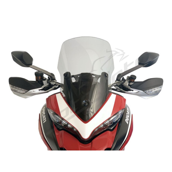 WRS DU008F INTERMEDIO Windscreen Smoke Ducati Multistrada 950-1260cc 15-24