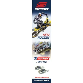Scar Racing Vairuotojo pakojai Suzuki RM-Z / RMX 250-450cc 08-26