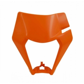RACETECH Front Headlight Mask KTM EXC, EXC-F, XC, XC-F, XC-W 150/500cc 20-23 Orange