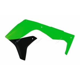 RACETECH radiatoriaus apdaila Kawasaki KX 450cc 16-18 Neoninė Žalia/ Juoda