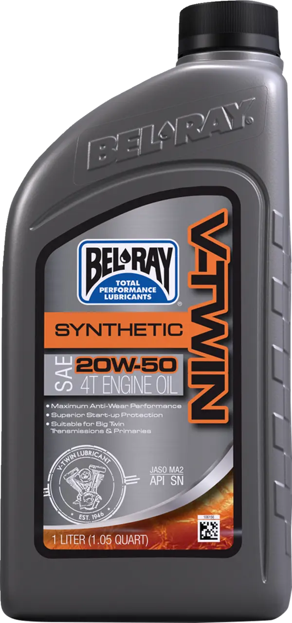 BEL-RAY V-Twin Synthetic Oil 4T 20W50 1l