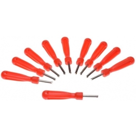 Tyre valve screwdriver 10 pcs.