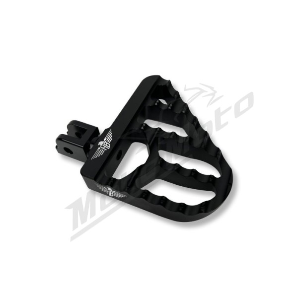 HEINZ BIKES Mini-FloorBoard V2 Driver Footpeg Harley Davidson FLDE / FLSL / FXBB / FXST / FXLRS 1750/1923 18-25 