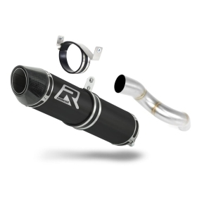 Kawasaki ZX6R 636 2005-2006 Dominator Exhaust Silencer Muffler HP2 BLACK + dB killer