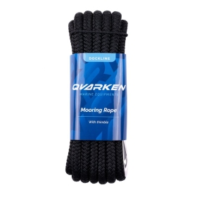 Qvarken Mooring Rope Dockline with thimble Black