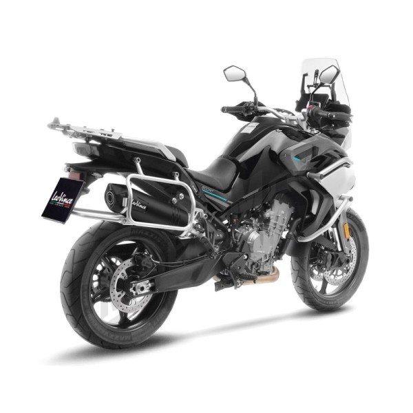 LEOVINCE LV One Evo Black Edition Slip-on Muffler KTM ADVENTURE 790-890 19-25/CF MOTO MT 800 22-25