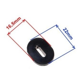 Rubber bushings 22x16,5mm 1pc