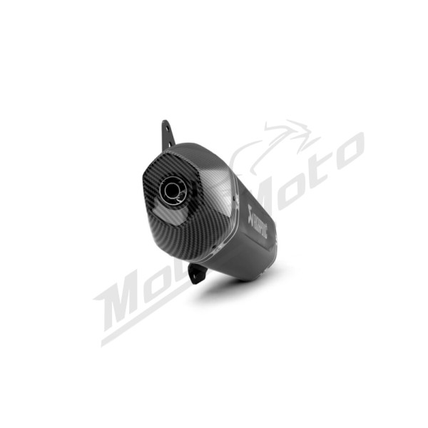 AKRAPOVIC Slip-On Nerūdijančio plieno / anglies pluošto duslintuvas Vespa GTS / Primavera 125 24-25