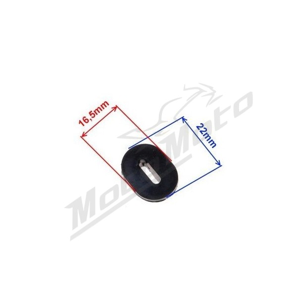 Rubber bushings 22x16,5mm 1pc
