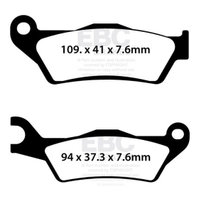 EBC SFA Brake Pads PIAGGIO TPH 50cc 16-20