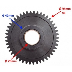 Starter bendix gear YAMAHA YBR 125 46teeth