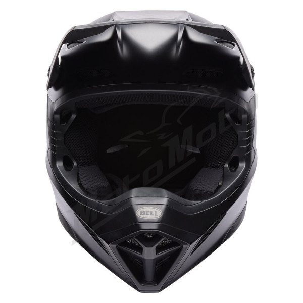 BELL MX-10 Mips Solid Vaikiškas krosinis šalmas juodas matinis