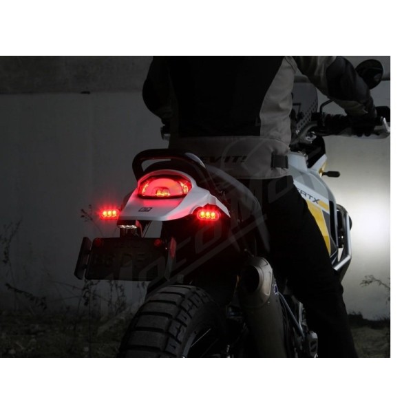 DENALI DL9 papildomų žibintų rinkinys (oranžiniai lęšiai) Ducati Desert / Multistrada 937/1158 21-25 