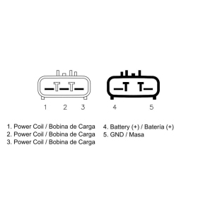 DZE Voltage regulator (12V, 50A) BMW / Can Am / Ducati / Honda / Kawasaki 500-2300 02-19