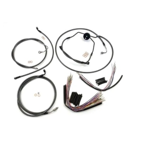 MAGNUM SHIELDING Black Pearl Handlebar Installation Kit 38/43cm Harley Davidson FLTRSE3 / FLTRUSE / FLTRXSE 09-12 1800 09-12