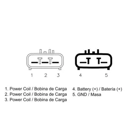 DZE Voltage regulator (12V, 50A) BMW / Can Am / Ducati / Honda / Kawasaki 500-2300 02-19