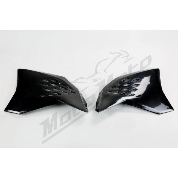 UFO Black Radiator Covers For KTM EXC / EXC-F / SX / SX-F 125-505cc 07-11