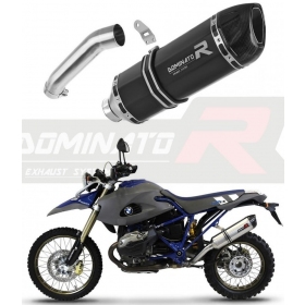 Exhaust kit Dominator HP1 BLACK BMW HP2 1200 Enduro 2004-2007
