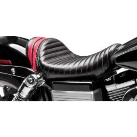 LE PERA Stubs Cafe Seat Harley Davidson FLD / FXD / FXDB / FXDBA / FXDBB / FXDC / FXDF / FXDI / FXDLI / FXDWG 1450-1800 06-17