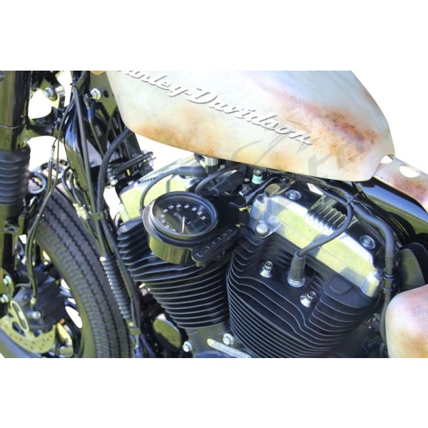 CULT WERK Speedometer Bracket on the Side Harley Davidson XL 1200cc 2010-2020