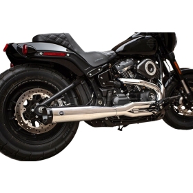S&S CYCLE SuperStreet 2:1 50 State Exhaust System Harley Davidson FLDE / FLFBS / FLHC 1750-1923cc 18-23