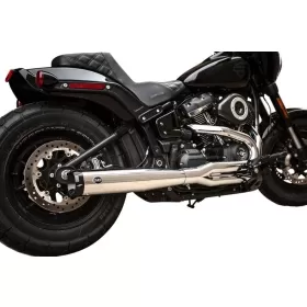 S&S CYCLE SuperStreet 2:1 50 State Exhaust System Harley Davidson FLDE / FLFBS / FLHC 1750-1923cc 18-23