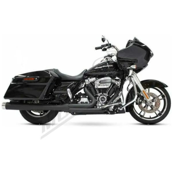 Rinehart Racing 2-1 išmetimo sistema Harley Davidson FLH / FLHFB / FLHR / FLHRXS / FLHX / FLTRU 1750-2147 17-26 Juoda