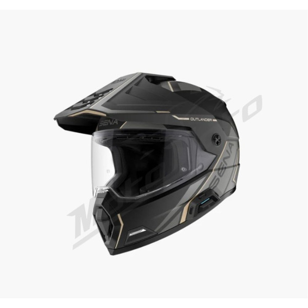 SENA Outlander Dual Sport Helmet with Intercom