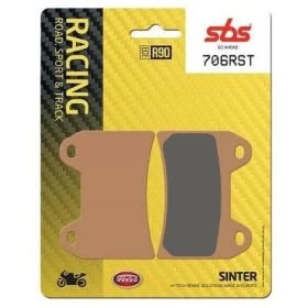 SBS stabdžių trinkelės 870RST Racing Sintered Aprilia / Benelli / BMW / Ducati / Husqvarna / KTM / Moto Guzzi / Victory