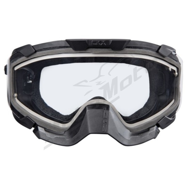Motocross CKX Airflow 210° goggles heated black / clear lens