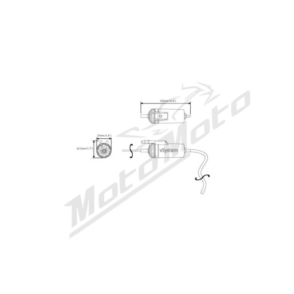 SCOTTOILER Chain lubrication reservoir