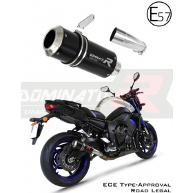 Exhaust silencer Dominator GP BLACK YAMAHA FZ8 N / S FAZER 2010-2016