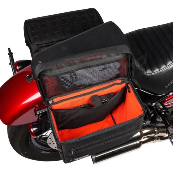 THRASHIN SUPPLY CO. Escape Bag Harley Davidson FLD / FLDE / FLFB 1340-1923cc 82-24