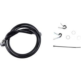 DRAG SPECIALTIES Stainless Steel Brake Line Kit Harley Davidson FXST / FXSTB / FXSTBI / FXSTC 1340-1800cc 99-07