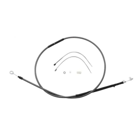 MAGNUM SHIELDING Polished Karbon Fiber Clutch Cable Harley Davidson FLD / FLSTF / FXDB / FXDF / FXST / FXSTC 1450/1690 06-17 184.5cm 
