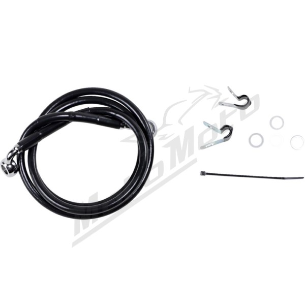 DRAG SPECIALTIES Stainless Steel Brake Line Kit Harley Davidson FXST / FXSTB / FXSTBI / FXSTC 1340-1800cc 99-07