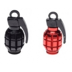 Valve cap 'Grenade' 10 PCS.