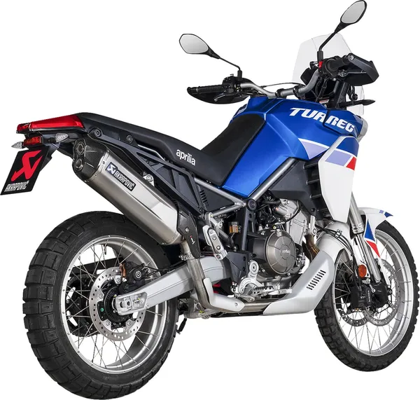 AKRAPOVIC Slip-On Anglies pluošto / titano duslintuvas Aprilia Tuareg 660 22-24