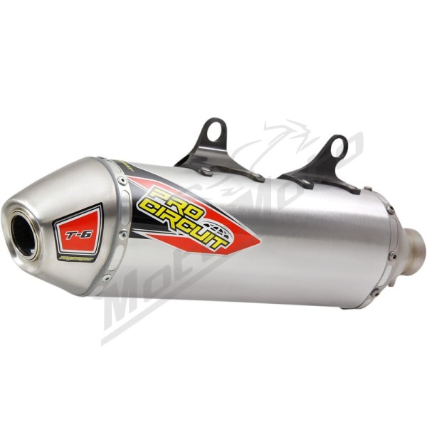 PRO CIRCUIT T-6 Muffler Stainless Steel/Aluminum Husqvarna FE 350/501 20-23 