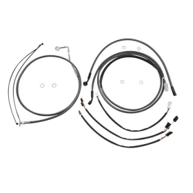 MAGNUM SHIELDING Karbon Fiber Handlebar Installation Kit 38/43cm Harley Davidson FLTRK / FLTRKSE / FLTRU / FLTRXSE 1750/1977 17-24