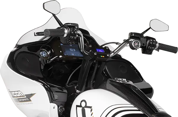 KOSO NORTH AMERICA D2 LCD Spidometras Harley Davidson FLH / FLHR / FLHRXS / FLHT 1690-1923cc 14-23