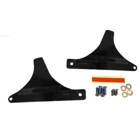 DRAG SPECIALTIES Sissy Bar Side Plates Harley Davidson FLSTF / FLSTFB 1450-1690 00-17